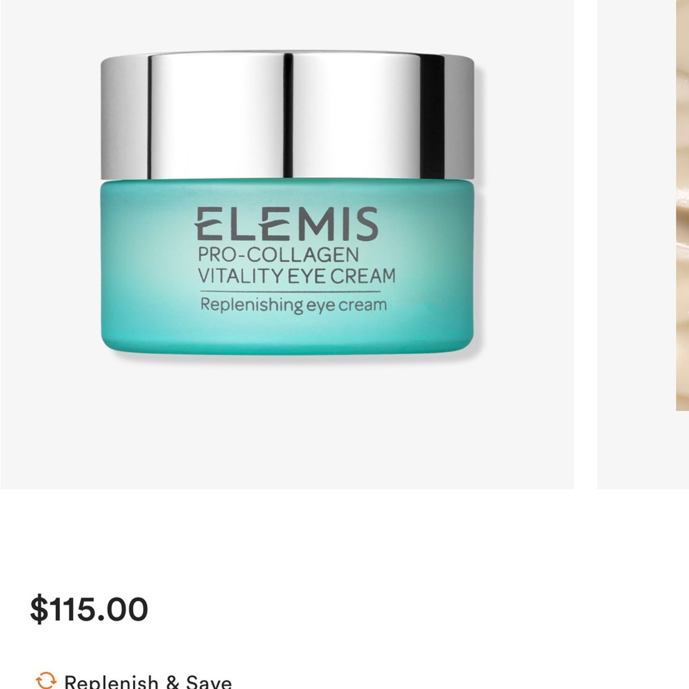 ELEMIS Pro-Collagen Vitality Eye Cream - Silver and Aqua